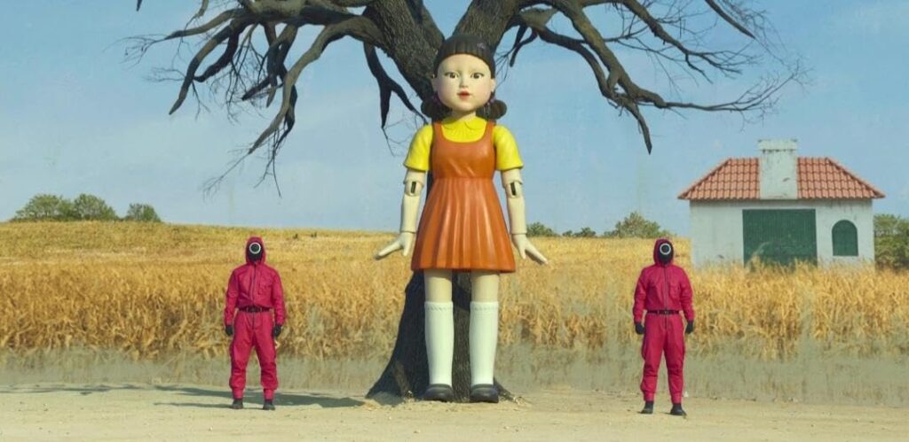 The Giant Doll at Squid Game