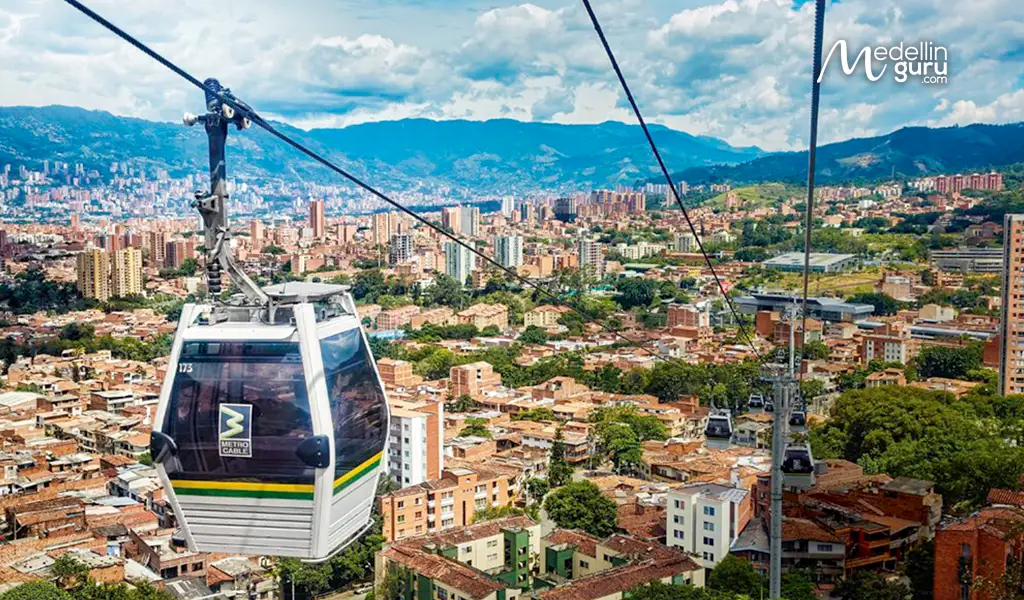 Medellín’s Metrocable views