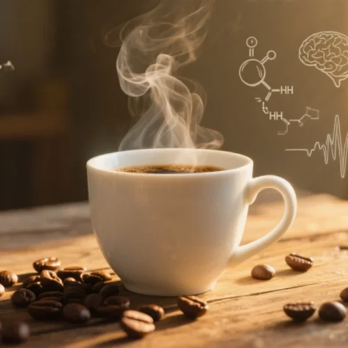 cup of freshly brewed coffee