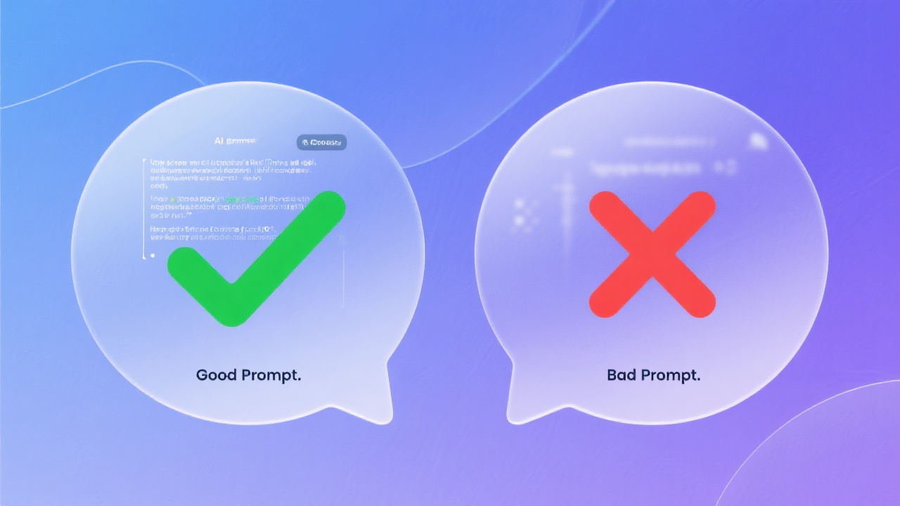 Good vs Bad prompts