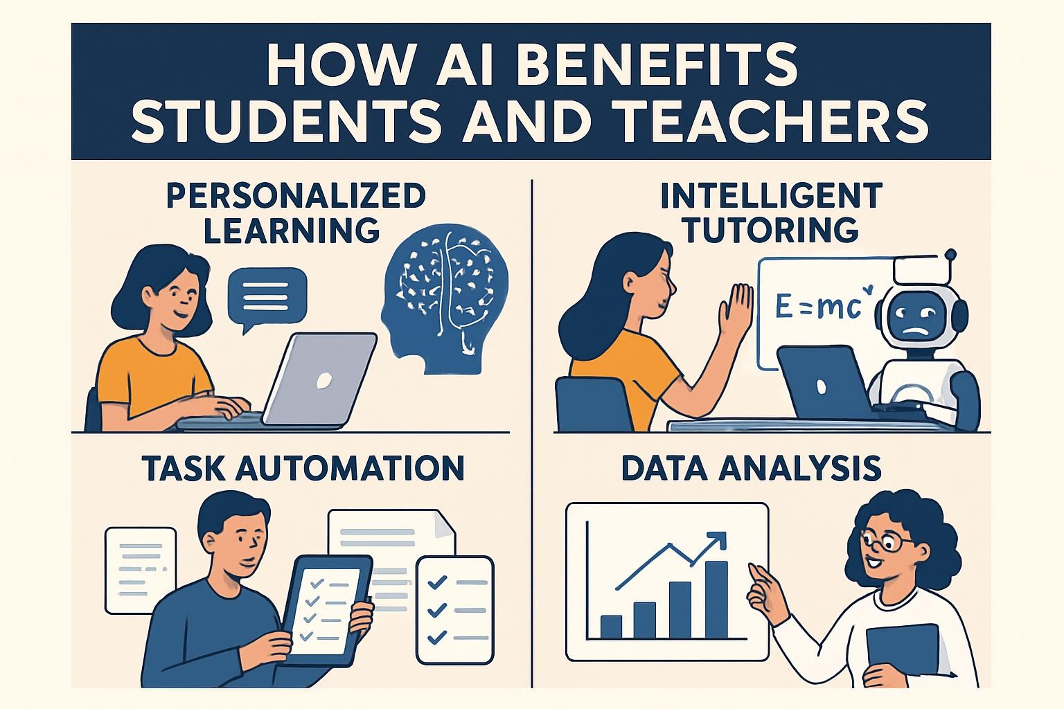 How AI benefits students and teachers