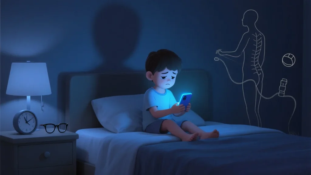 smartphones side-effects on kids
