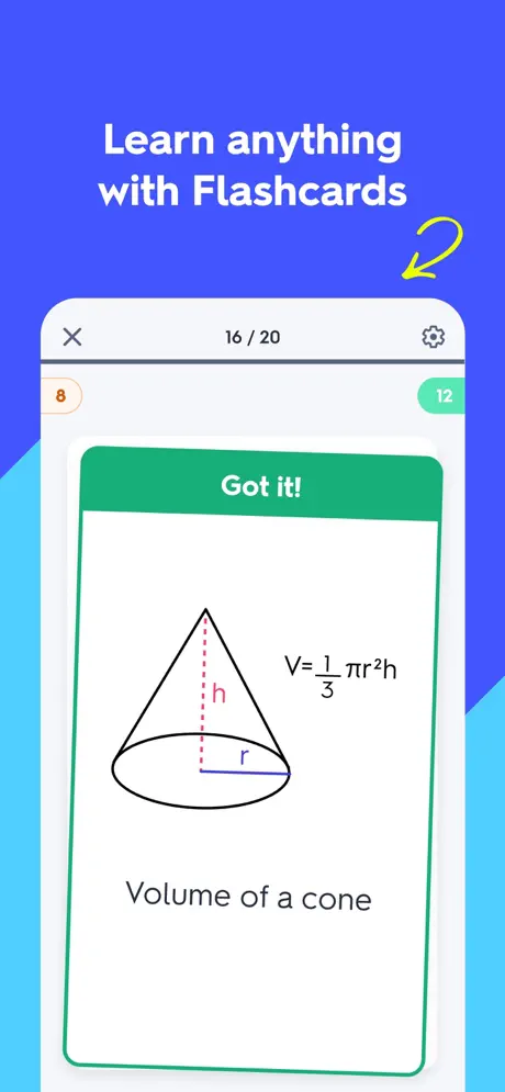 Quizlet mobile app screenshot