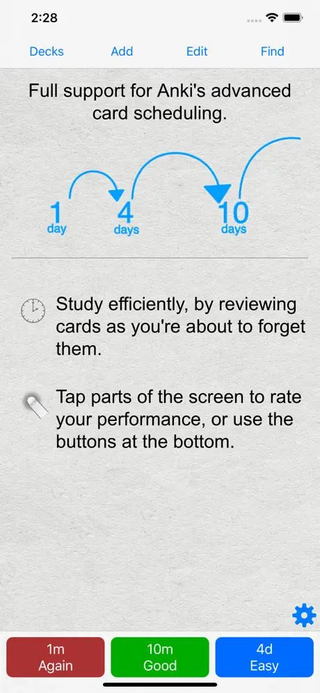 AnkiMobile screenshot