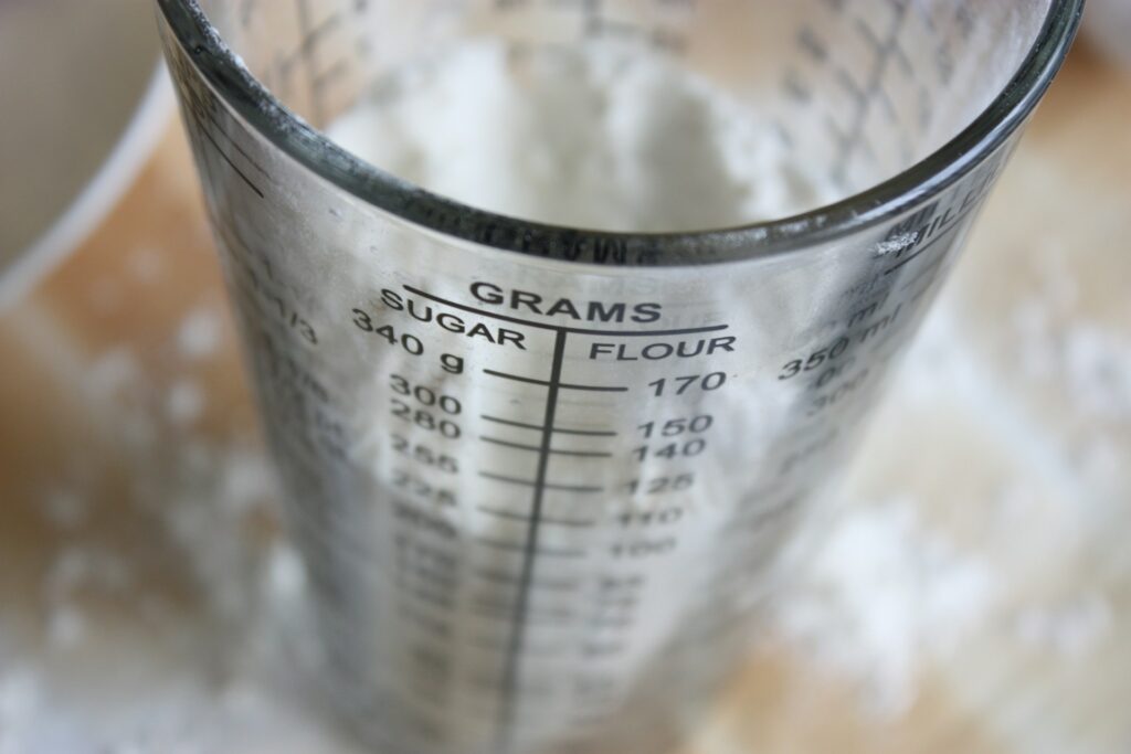 Sugar per grams