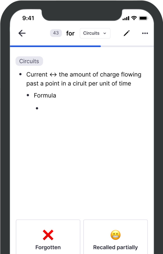 RemNote app screenshot