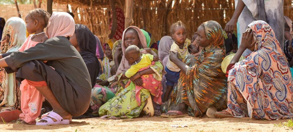 © UNFPA Families displaced from El Fasher, the capital of North Darfur, seek refuge in Tawila.