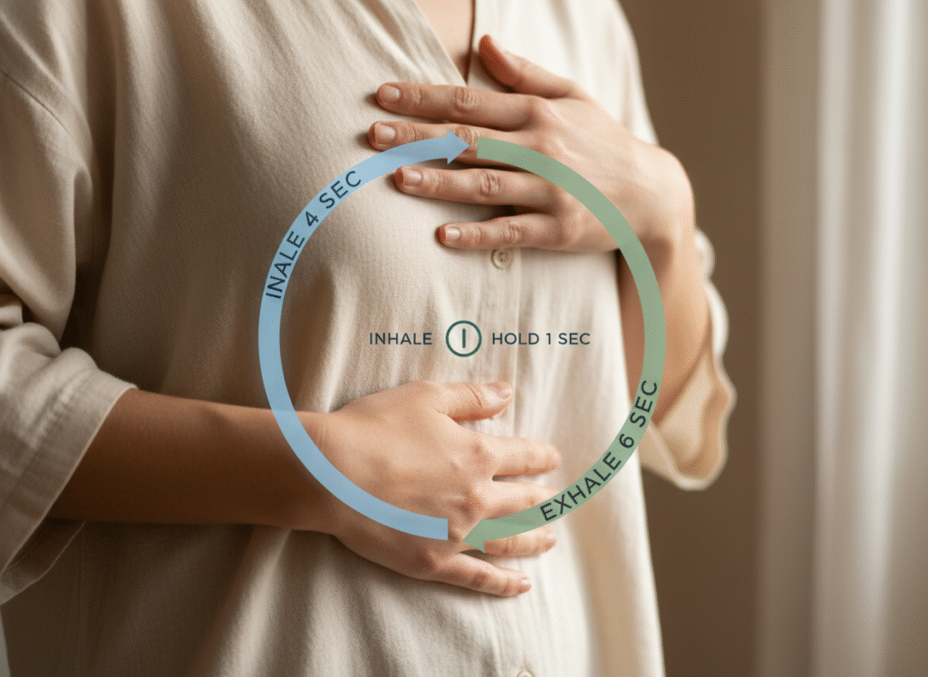 panic attacks - inhall 4 sec