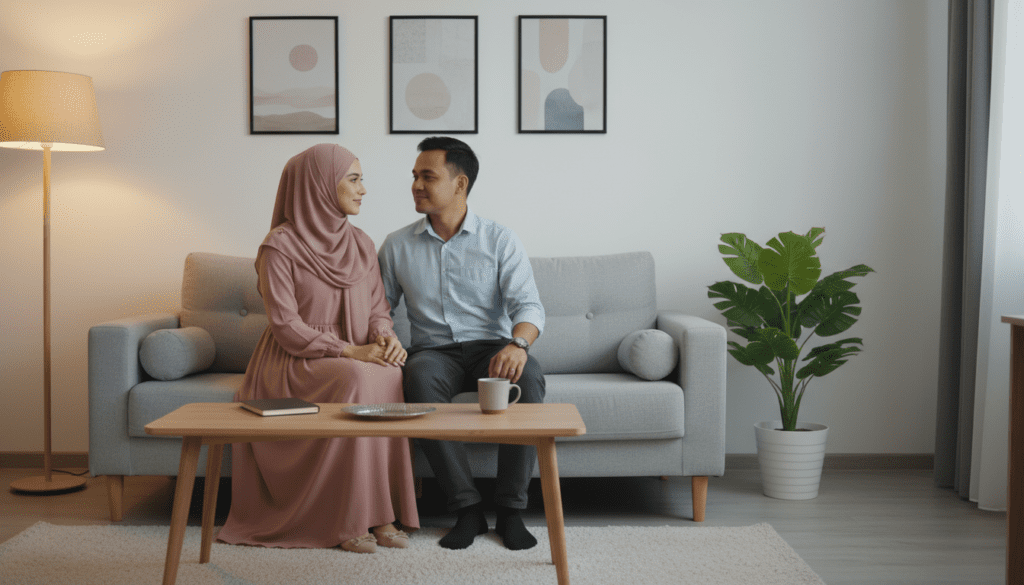 الحوار بين الزوجين حول العلاقة الحميمة