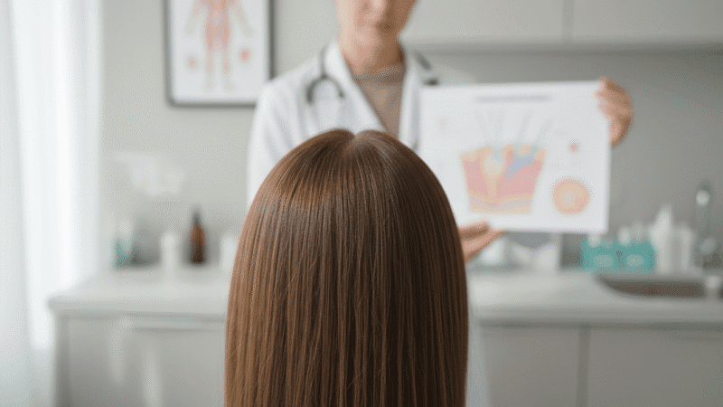 تساقط الشعر الكربي (Telogen Effluvium): دليل شامل