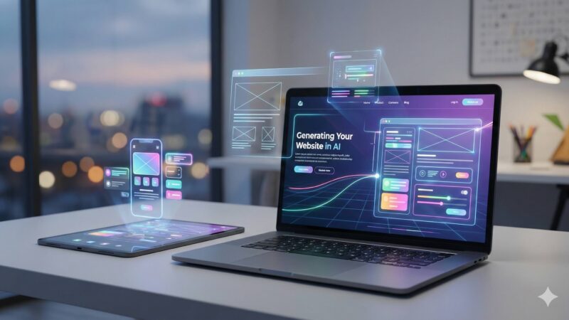 Design Your Website or Mobile App In a Few Steps!
